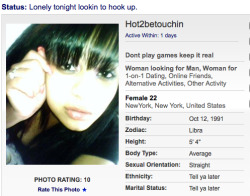 Profile Spotlight (Woman): What a cutie pie!