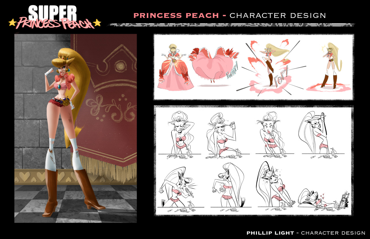 philliplight:  Visual Communications 4 project:Character designs and Key frames presenting