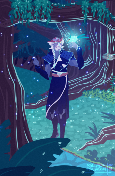 xblackpaladin:another zine piece that got cancelled. i still can’t believe i did this only 5 months 