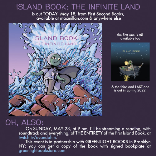 Stridge, from Island Book: the Infinite Land, which is out TODAY! https://us.macmillan.com/books/978