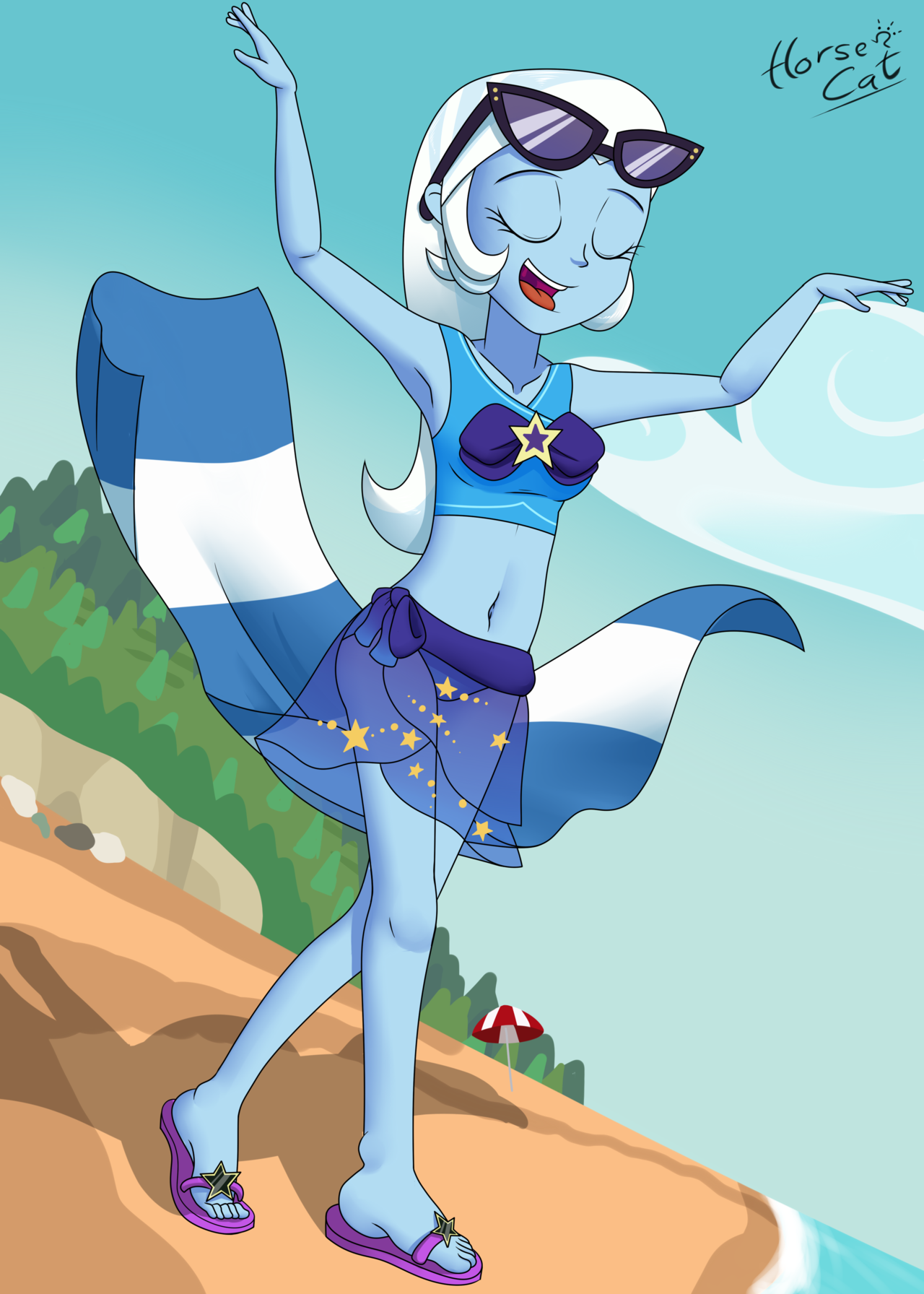 rainbownspeedash: horsecatdraws:   Finally, The Great And Powerfull TRIXIE has come