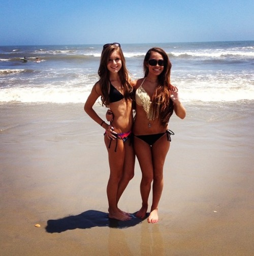 me and lara follow us on instagram! @carlymazer  @larapicchioni 