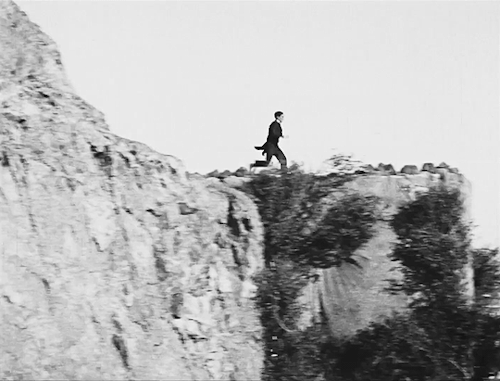 littlehorrorshop:Buster takes a leap in Seven Chances, 1925
