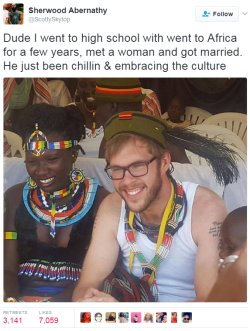 hustleinatrap:  blackness-by-your-side: This is dope his wife is so beautiful ❤️ 