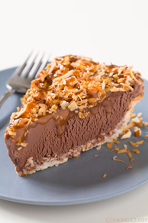 sweetoothgirl:  German Chocolate Ice Cream Pie