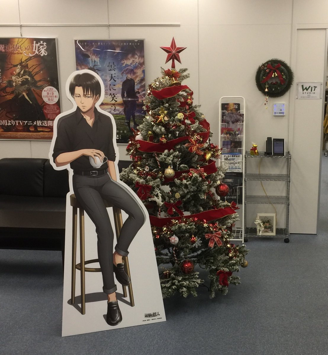 SnK News: Happy Holidays at Wit StudioSnK Chief Animation Director Asano Kyoji shared