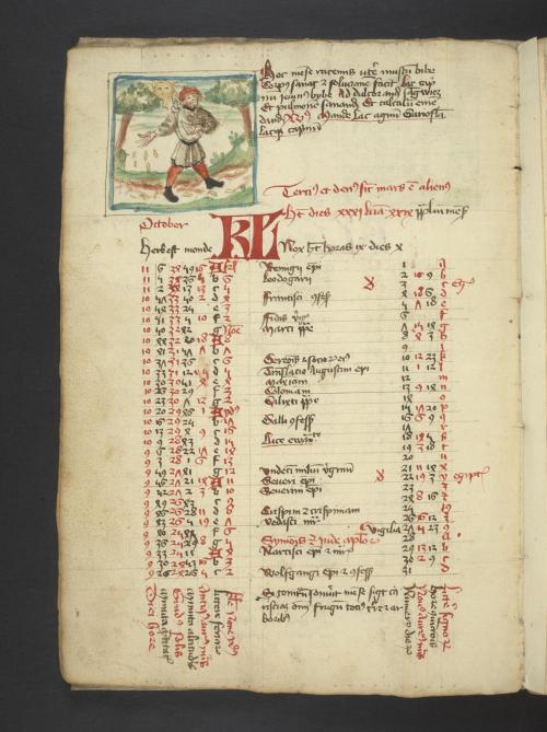 Happy November! Chopping firewood is the Labor of the Month this month, as presented in LJS 449, a 1