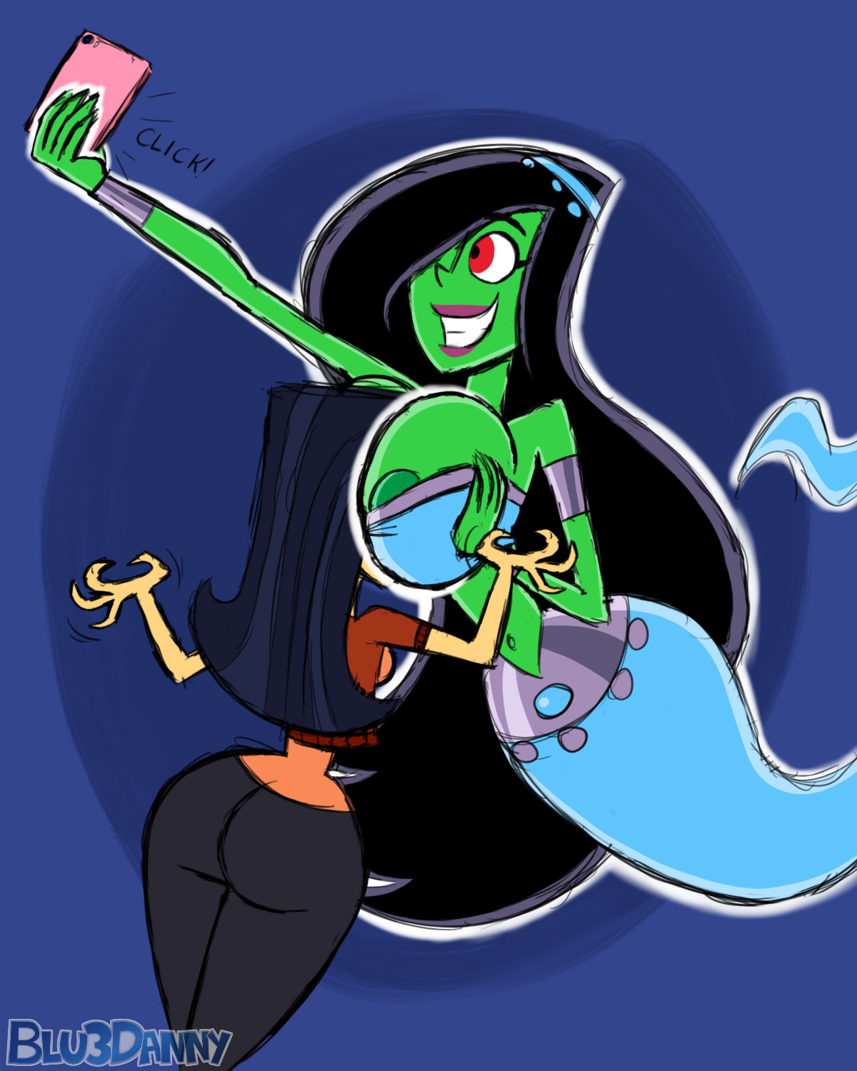 ironbloodaika:  dacommissioner2k15:  ironbloodaika:  bluxxxdanny:  Ghostly Greeting