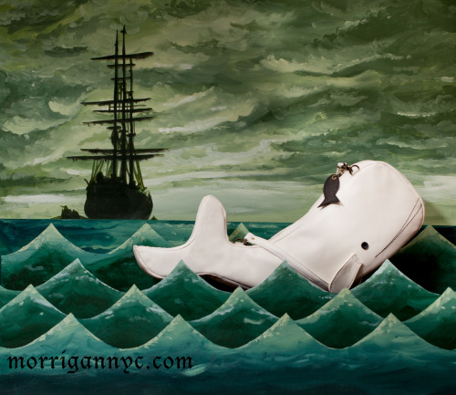 gothypants:  We released a new handbag today! It’s the fearsome (but cute) White Whale, from H