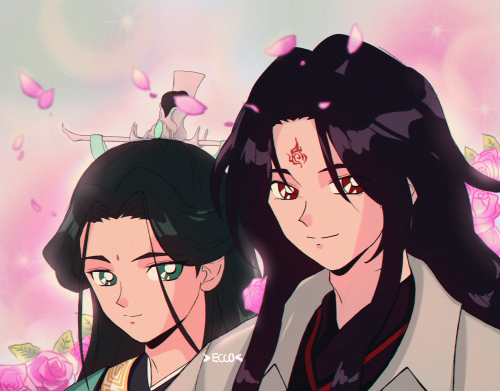 my BingQiu fan arts!!  luv them so much :3