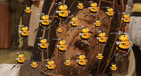 savarend replied to your post: … can i Please ask about the bee movie thing… NOT THE BEES OH GOD NOT THE BEEEEES 