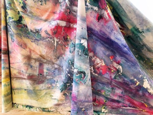 Color Color . Form  Sashay.   Love Sam Gilliam’s work  full of Freedom.. ​ “ I was free to try anyth