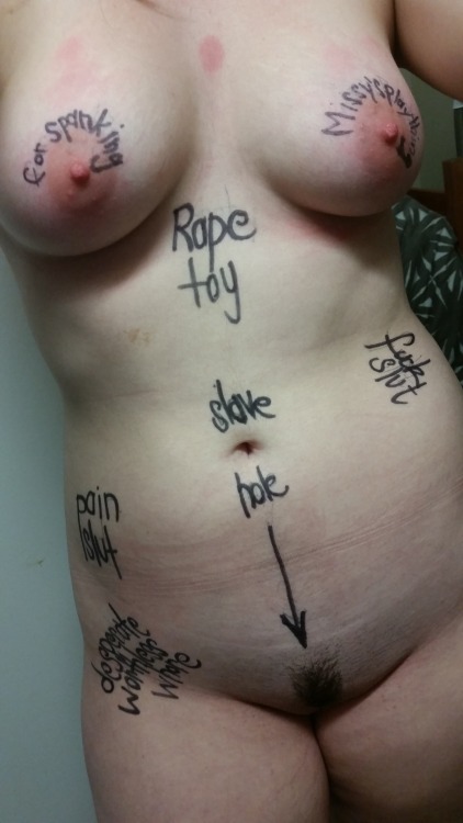 sweetlittlefuckslut:thank you all for your input! i started squirming every time i thought about what was written.    mmm   just like my 57 young wife’s body            oooooo how i wish someone to make us both their toys