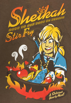 retrogamingblog:Sheikah Stir Fry made by