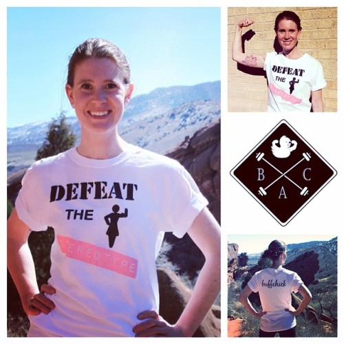 buffchickattire: Check out Madeline sporting buffchick on a hike in Colorado! Buffchickattire.com #