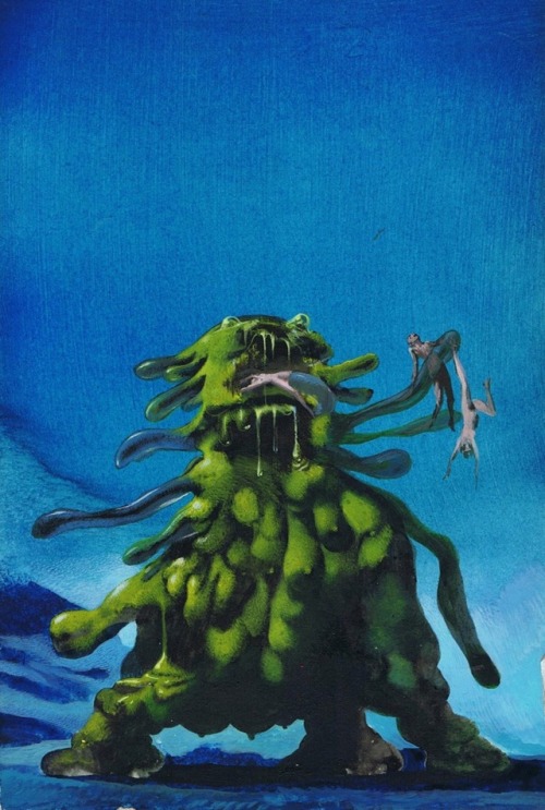 From medieval monsters we move to the vintage monsters of Dutch artist, Karel Thole. I’ve feat