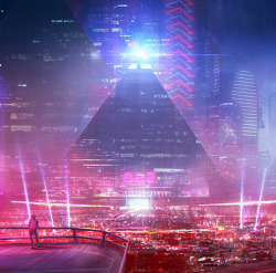 cybercircuitz:  cosmicwolfstorm:  Neos City