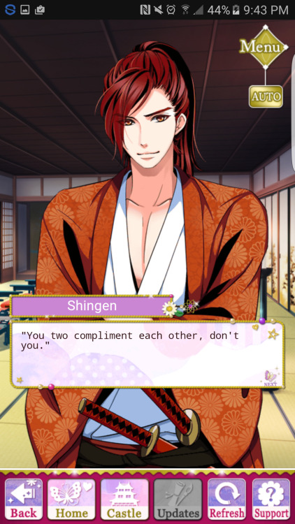 koudaiin: I… wasn’t sure what to expect of Shingen, but he’s like a violent whirl