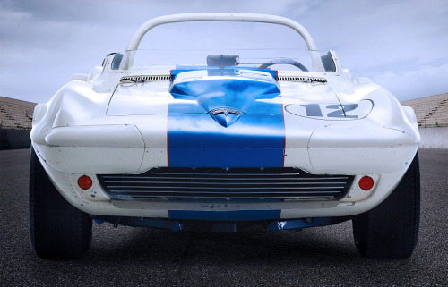 Chevrolet Corvette Grand Sport Roadster, 1963. Part of a program to produce a lightweight racing ver