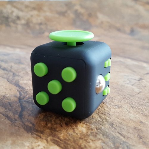 kameko13: introvertpalaceus:Every Stress Cube comes with six dynamic fidget features, Switch, Flow