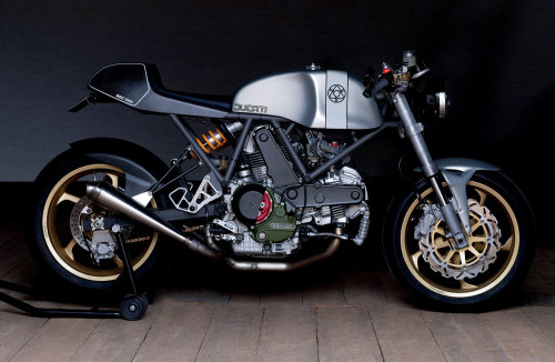 thefunkydictator:fresh* WSM 944 cc Leggero Seattle, based on a 1995 Ducati 900 Super Sport.