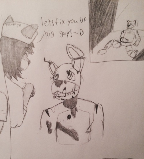 domdomi-kun:Springtrap! I find him the cutest! That’s probably weird .-.