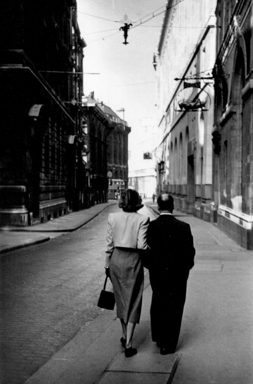 Ingrid Bergman and Alfred Hitchcock