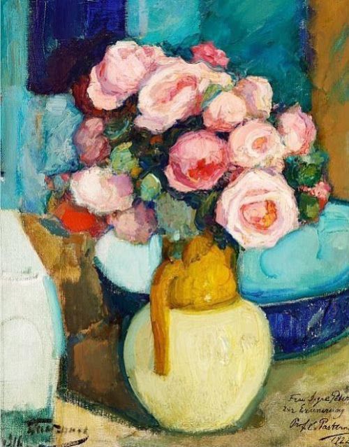 Flowers -  Leonid O. PasternakPost-impressionism