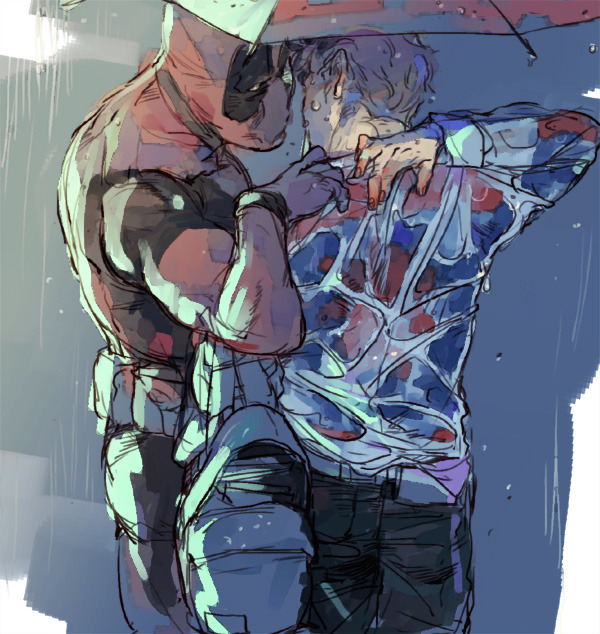 mudust:  the rainy season  むださん  ♥  ♥  ♥ Beautiful! I love your art!