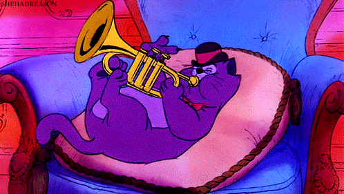 Reblog if you've actually SEEN the movie "The Aristocats"
