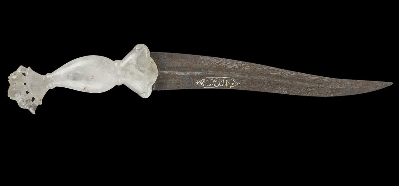 art-of-swords:  Khanjar Dagger Dated: 20th century Made in the Mughal style Measurements: