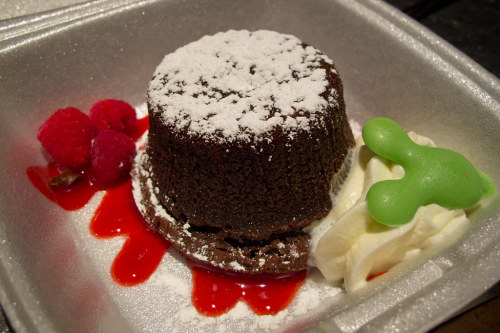 dessert from epcot’s coral reef restaurant, 2010