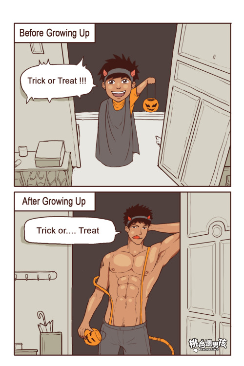 Porn Trick or… Treat? IF only its real… photos