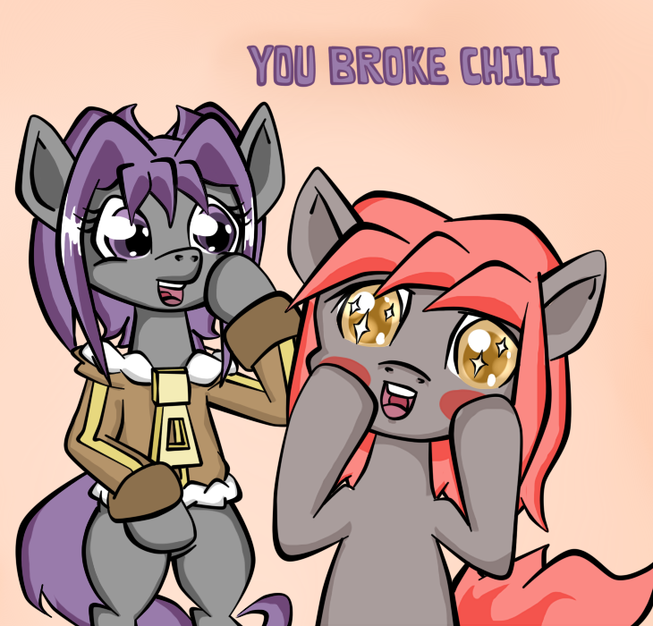 ask-yuta-wuta-ponies:  Wuta: Chili will be ok, don’t worry is just that your comments