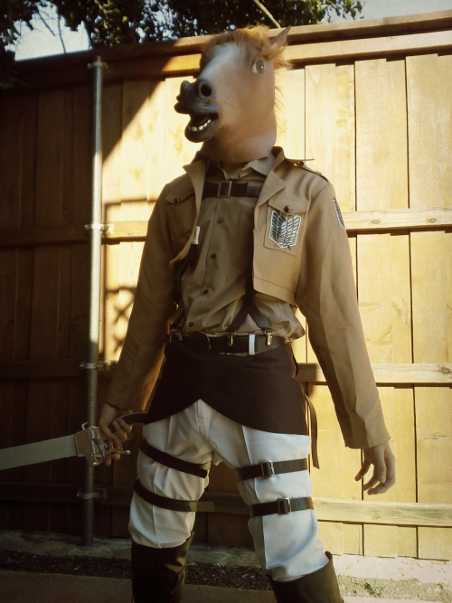nipahdubs:  My Jean Kirschtein cosplay, I tried to be as accurate as I could.