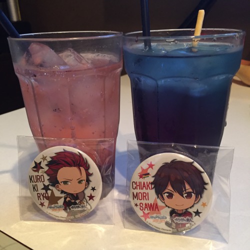 Second KaraTetsu Ensuta collabo drinks are out, this time with 10 drinks for the units Ryuseitai, Ak