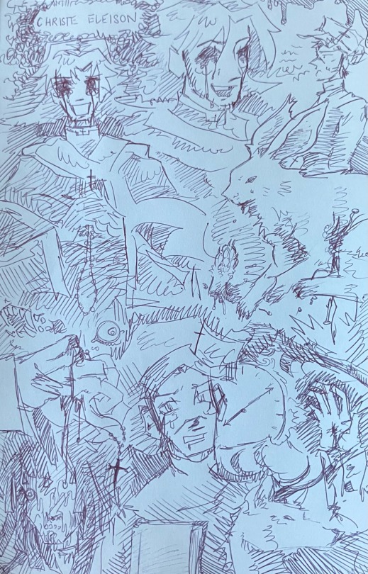 Some 8:11 Doodles From When I Was In Da Church
