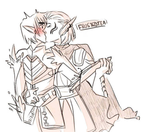 doodling some rare pairs loving zevran/fenris at the momentwhat rare couples does everyone else like