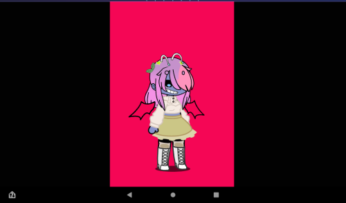Made An OC Named Lace!! And Then I Drew Her And Didn't Color Her To Well-