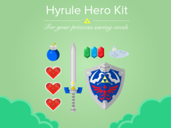 insanelygaming:  Hyrule Hero Kit Created by Collin Hartigan (via dotcore)