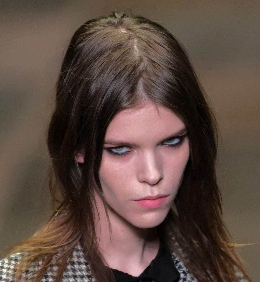 furples:Meghan Collison and Gracie Van Gastel @ Saint Laurent Fall 2013