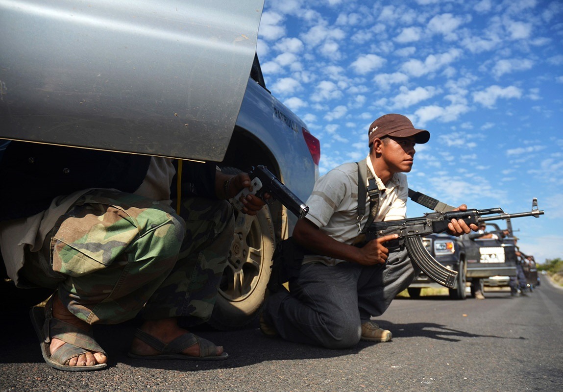 dirty-gunz:  bikefreak:  fnhfal:  Mexican vigilantes  say what you will about them,