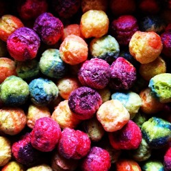 This is us. A bowl of colorful, sweet &amp; crunchy cereal, awaiting the milk of life to set us afloat. 