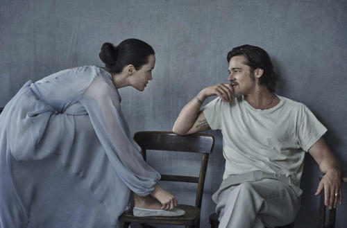 Les Beehive – Angelina Jolie and Brad Pitt by Peter Lindbergh for Vanity Fair Italia, November 11th 