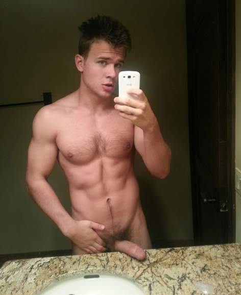 Guys showing off