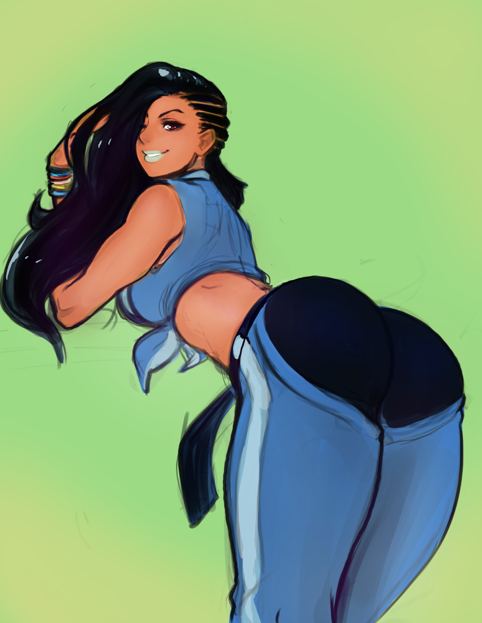 eymbeeart:  Been playing Laura 