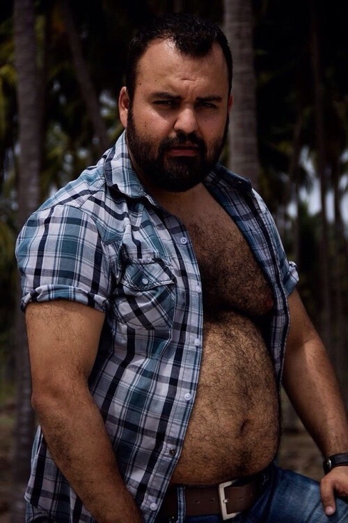 hairy-muc-bear:2021.01.28.Thursday&rsquo;s BILFS in Open Shirts Next Door Bulls