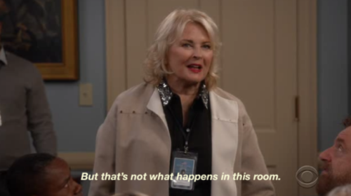 tvhousehusband: Murphy Brown crashes a White House press briefing and asks questions we all wish jou
