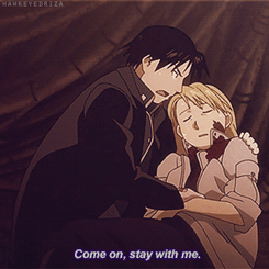 hawkeyedriza:  Royai and Lingfan parallel 