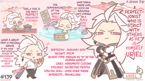 #139 A Great Trip&lt; Previous | Index | Next &gt;Translation notes (there is a bit)Profile: